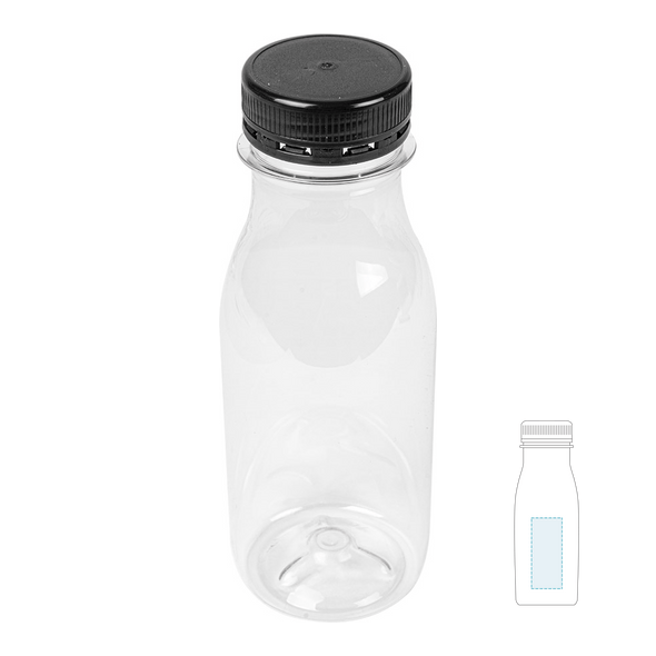 Mini Transparent PET Milk Bottle